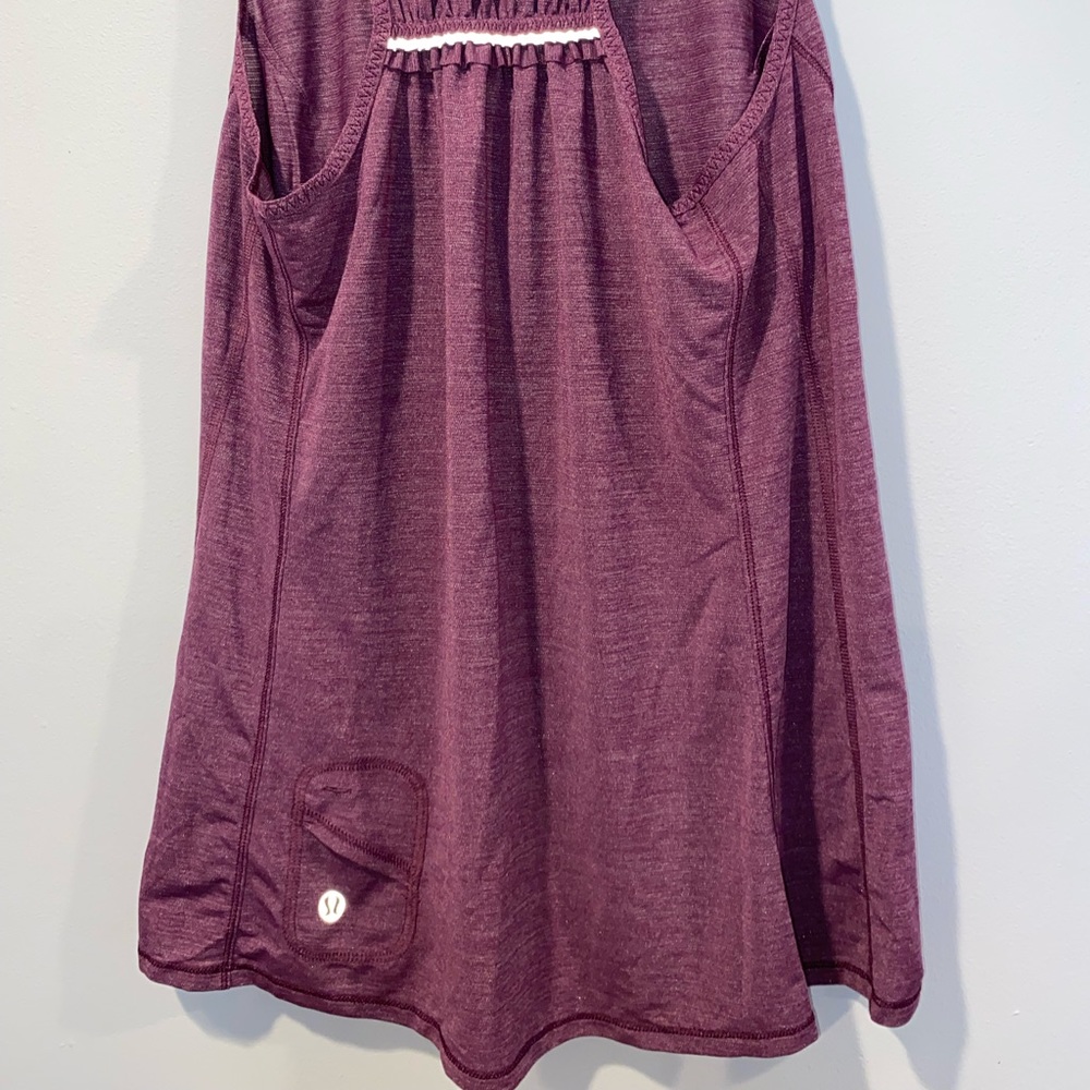 Dark Purple Lululemon Semi Reflective Athletic Tank